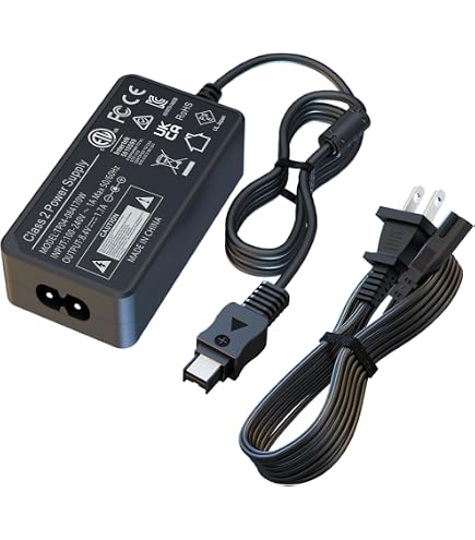 Amazon.com : AC Power Adapter Charger for Sony DCR-HC20 DCR-HC30